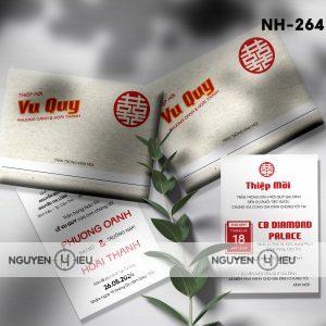 Thiệp cưới Hiếu Nguyễn thiết kế